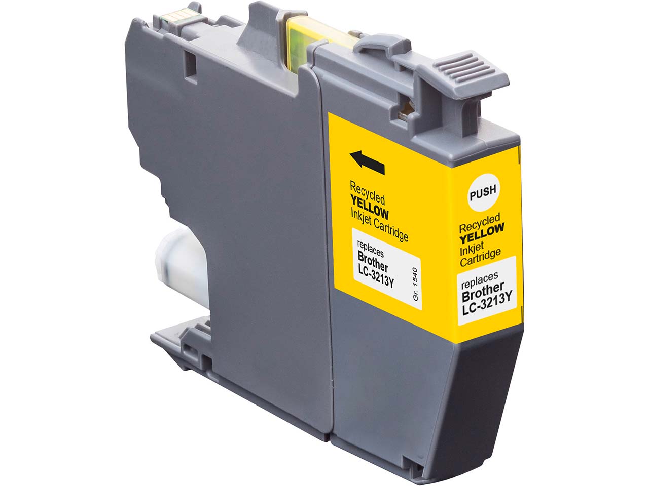 memo Tintenpatrone ersetzt Brother LC-3213Y gelb