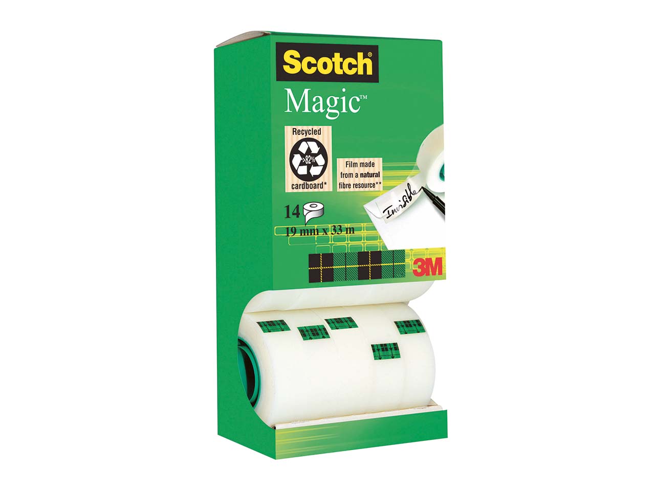 Scotch Magic Klebeband '810' 14 Rollen 19 mm x 33 m