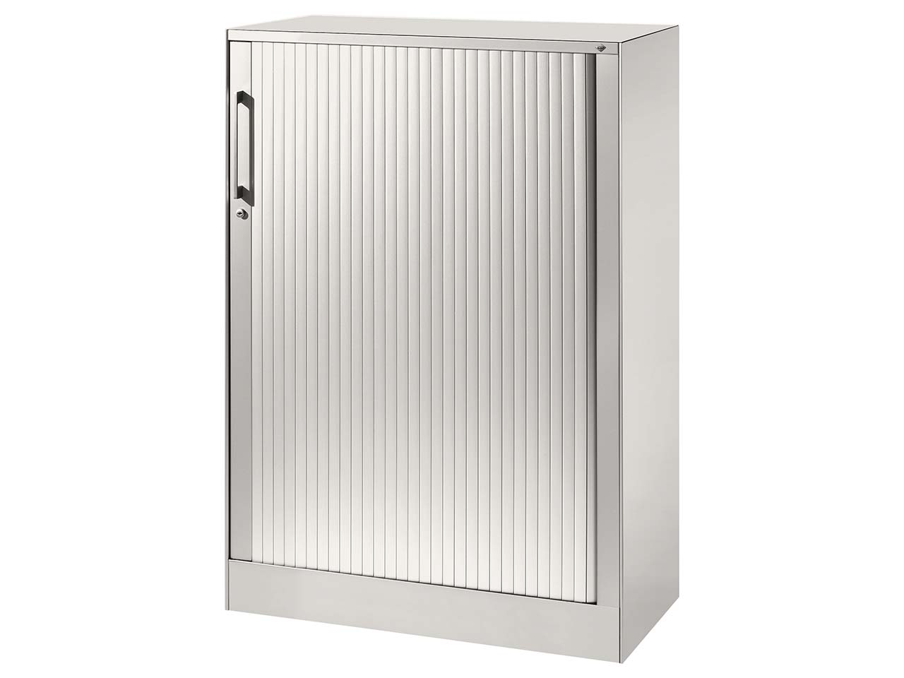 Rollladenschrank "Pureness", Höhe 131 cm  (BxT) 80 x 43,5, weiß