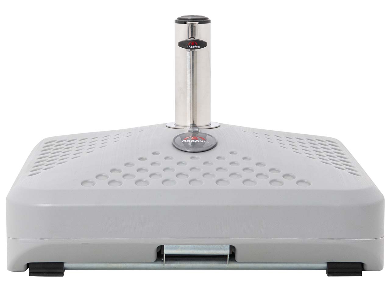 doppler Schirmständer "Active" befüllbar, mit Rollen, 50-80 kg