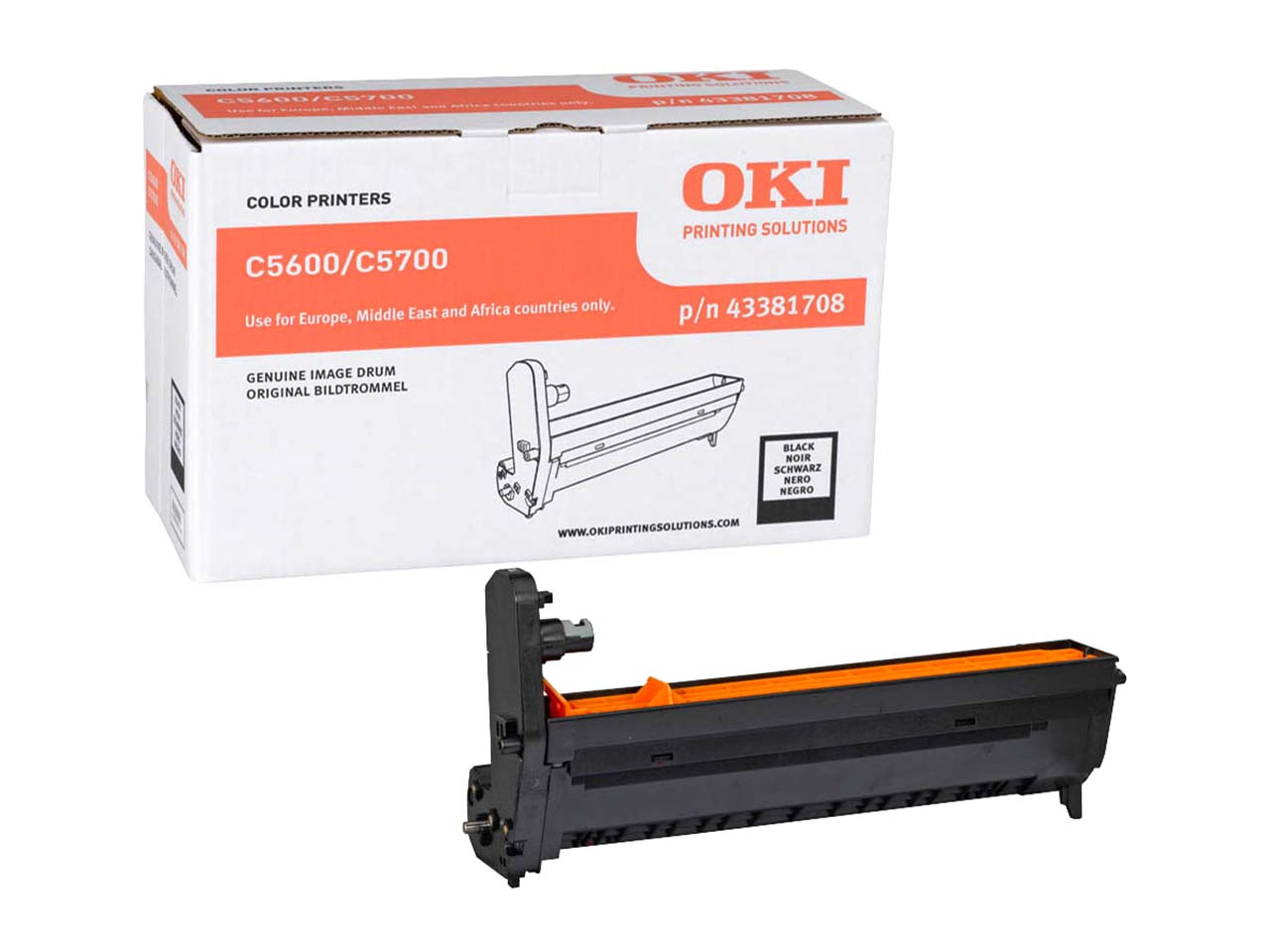 Oki Trommel 43381708 schwarz