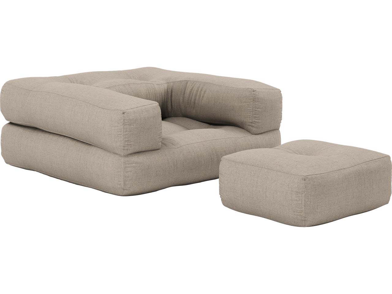 Karup Design Kinder-Schlafsofa "Mini Cube" linen