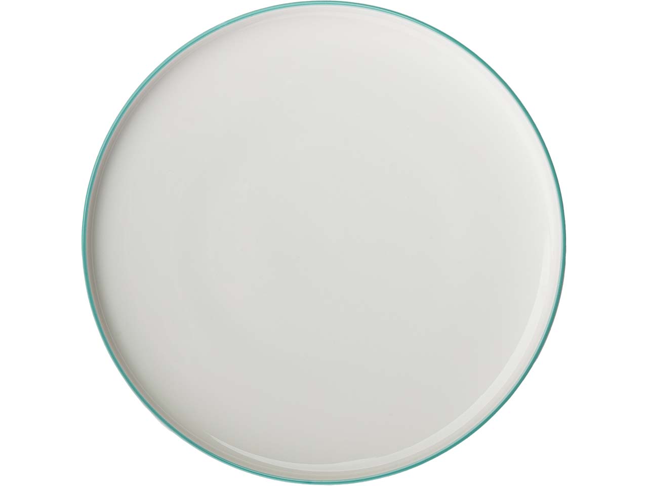 tranquillo Teller "TINTED GRACE" aqua Ø 21,2 cm