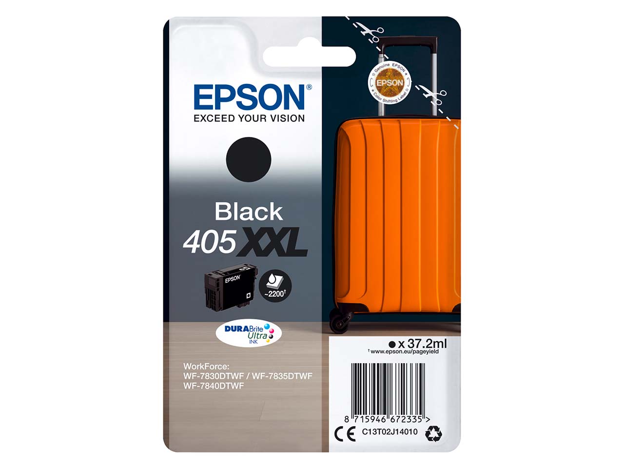 Epson Tintenpatrone 405XXL schwarz