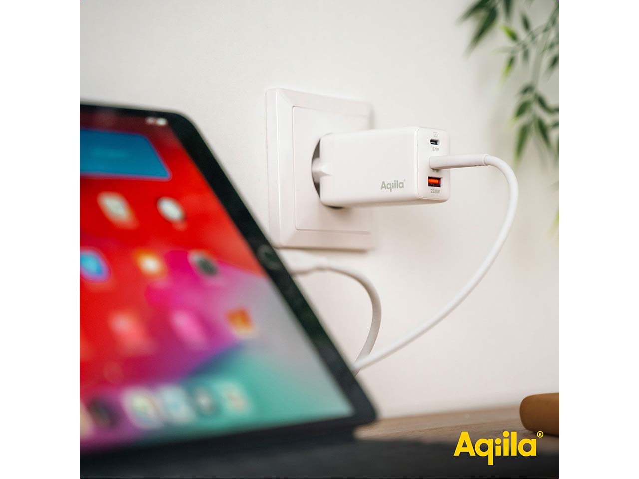Aqiila USB Ladegerät und Ladeadapter "Chargebird W3"
