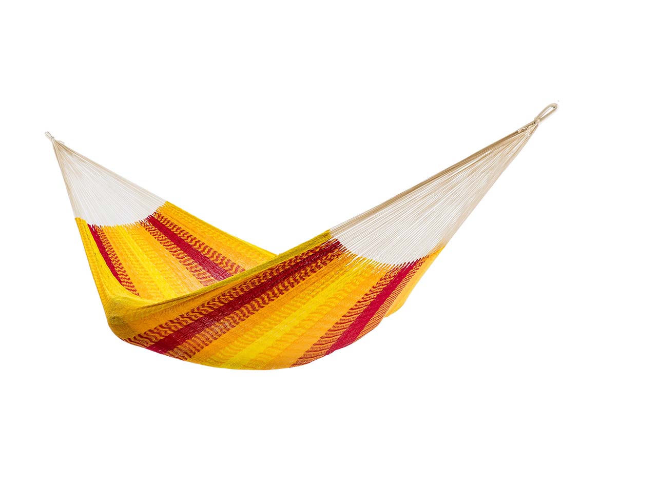 HängemattenGlück Netzhängematte 'MAYA XL' rubin