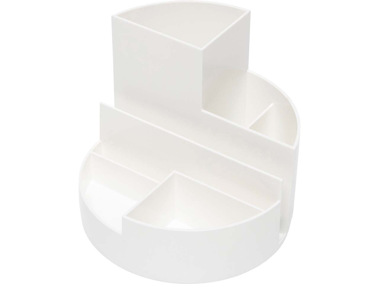 MAUL Rund-Organizer "MAULrundbox" aus Recycling-Kunststoff, weiß