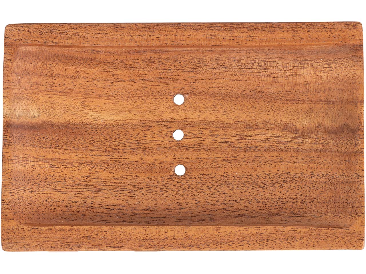 tranquillo Seifenschale "NATURAL NEEM" gelocht, 14,2 x 9 x 2,1 cm, rechteckig