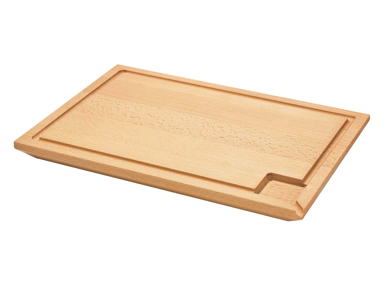 Schneidebrett mit Rille und Ausgießhilfe groß