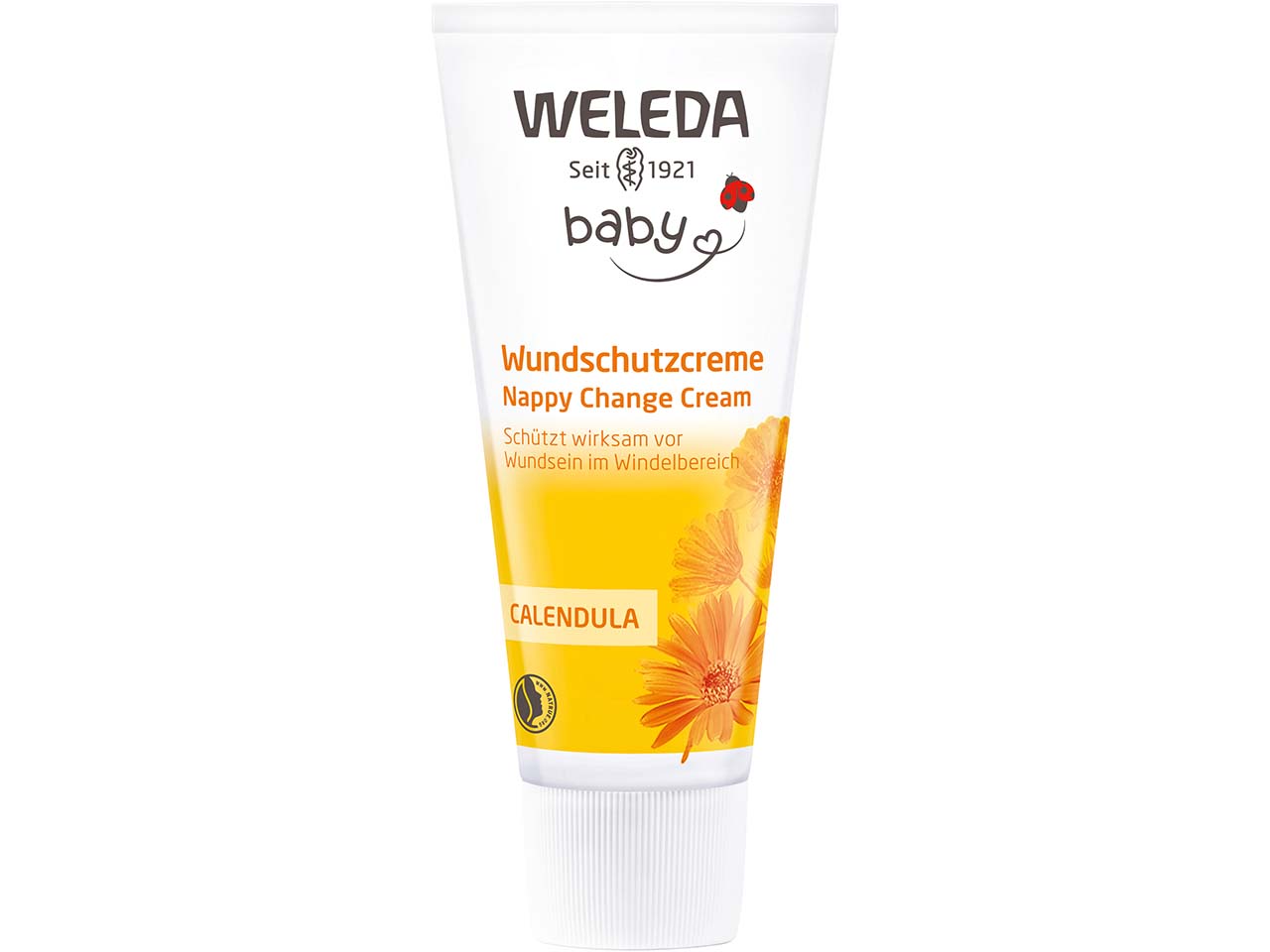 WELEDA Bio-Baby-Wundschutzcreme mit Calendula, 75 ml