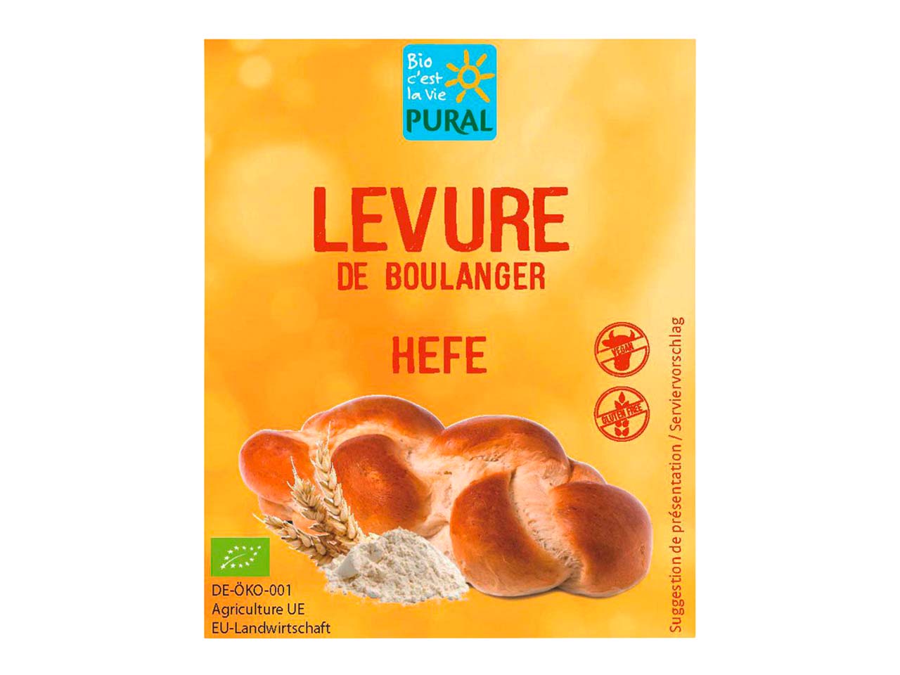 Pural Bio-Trockenhefe, 9 g