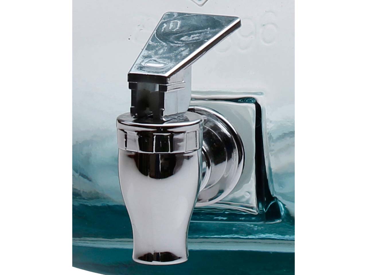 Ersatz-Zapfhahn für Getränkespender aus Recyclingglas