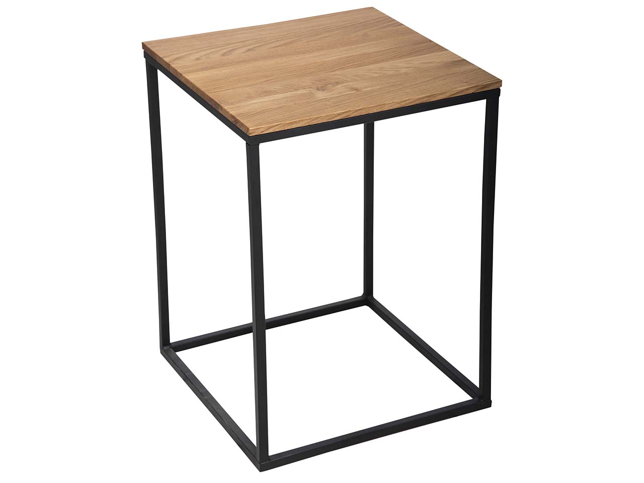 Beistelltisch 'Kay', Wildeiche, 40 x 50 x 40 cm