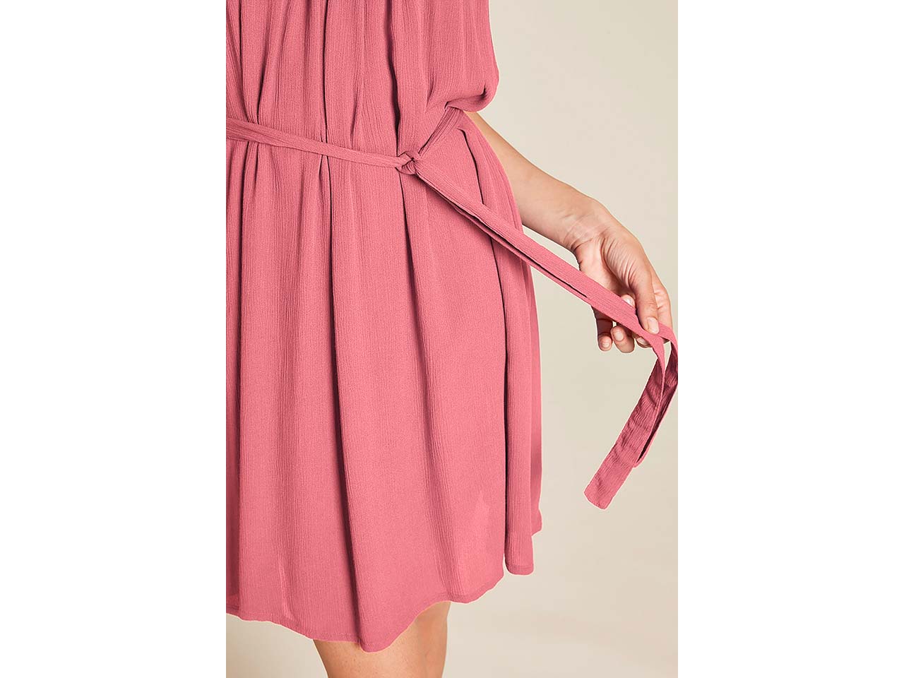tranquillo Damen-Mini-Kleid mit Spaghettiträger, rose wine, Gr. 36