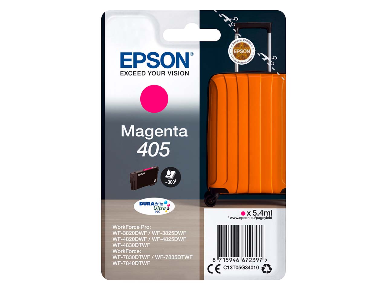 Epson Tintenpatrone 405 magenta