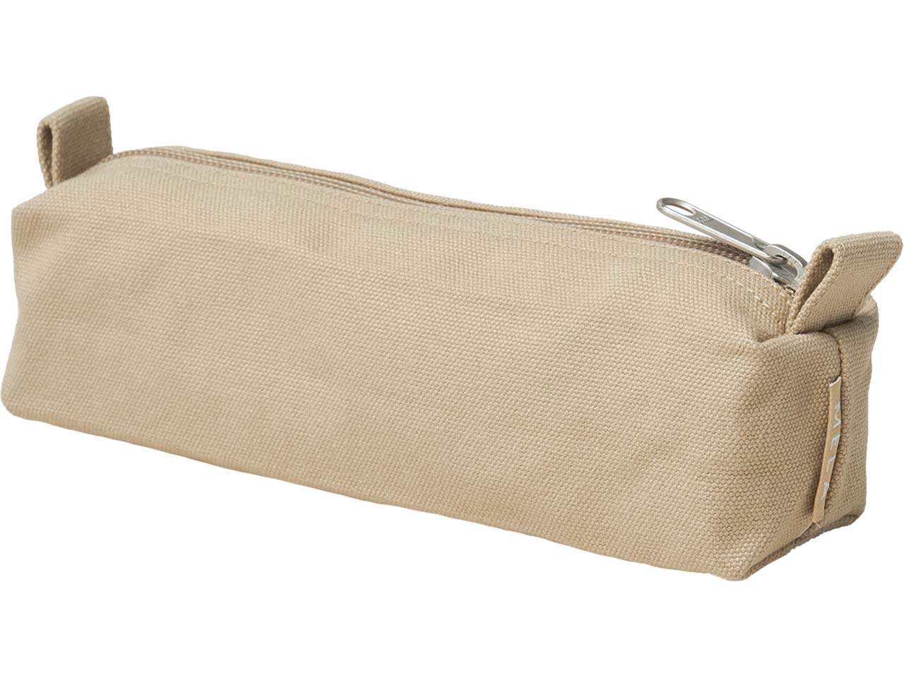 MELA Federmäppchen aus Bio-Baumwoll-Canvas, sand