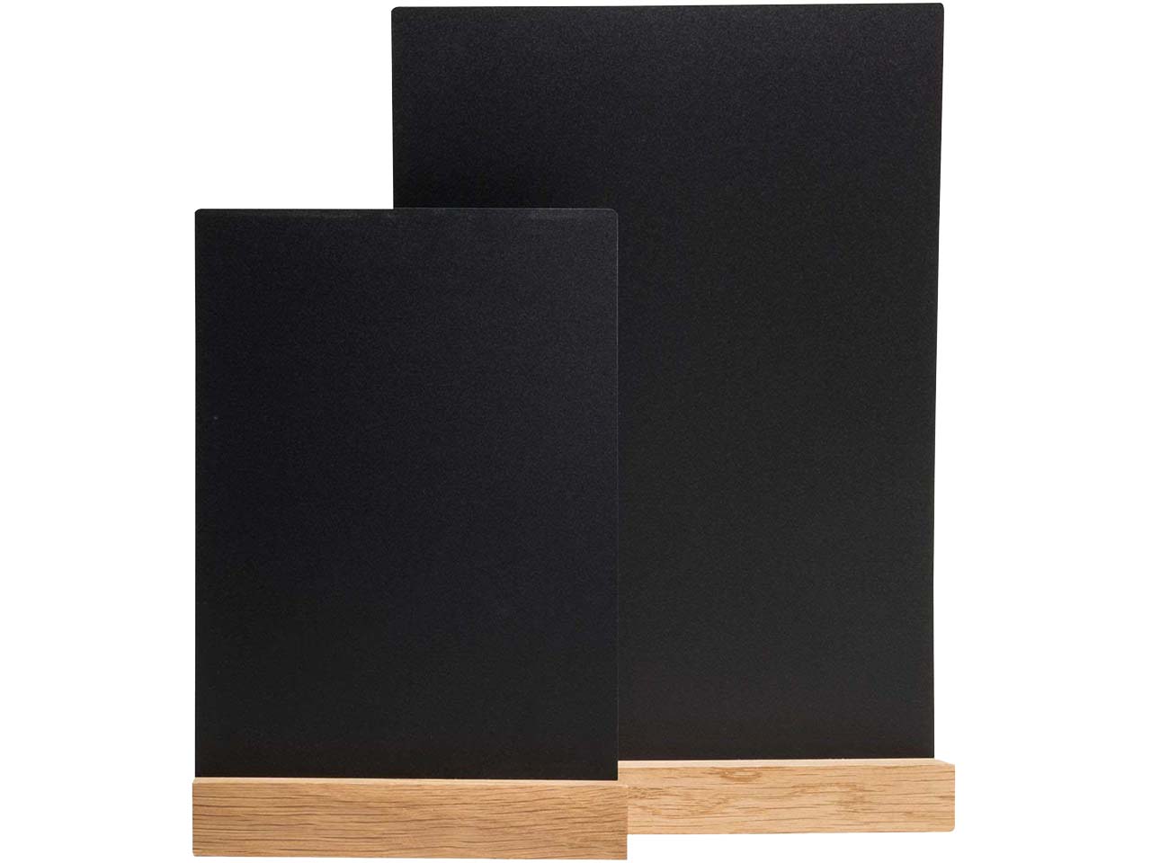 Exacompta Tischtafel "Exacryl" gerade, Schieferoptik, ABS Kunststoff, 210x52x297,schwarz