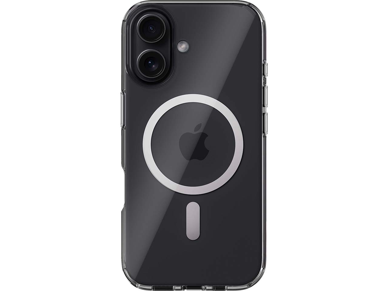 Woodcessories Smartphonehülle aus Biokunststoff "ClearCase" f. iPhone 16, transparent