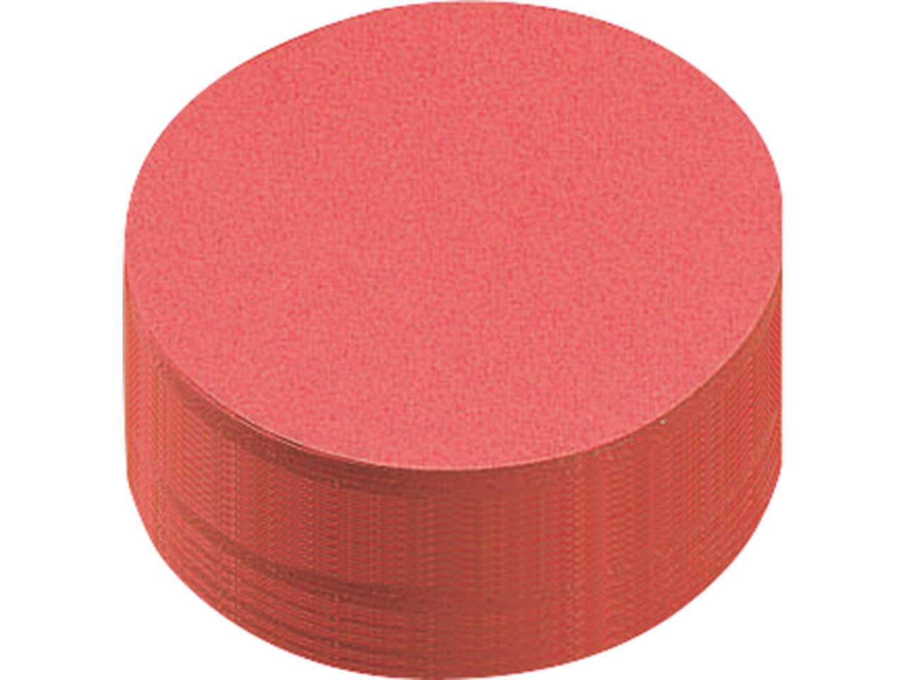250 Blatt Moderationspapier Kreise 9,5 cm rot
