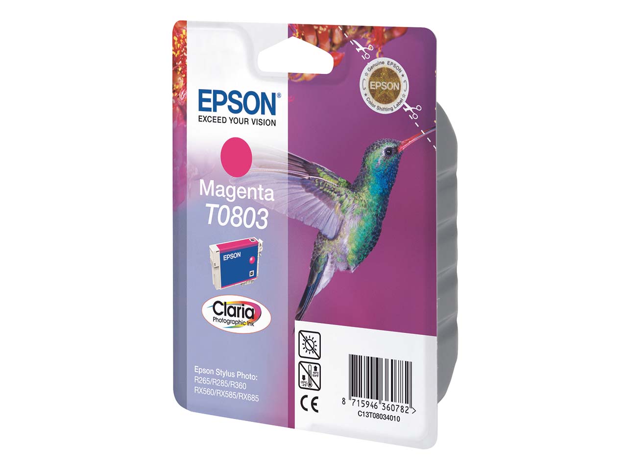 Epson Tintenpatrone T080340 magenta