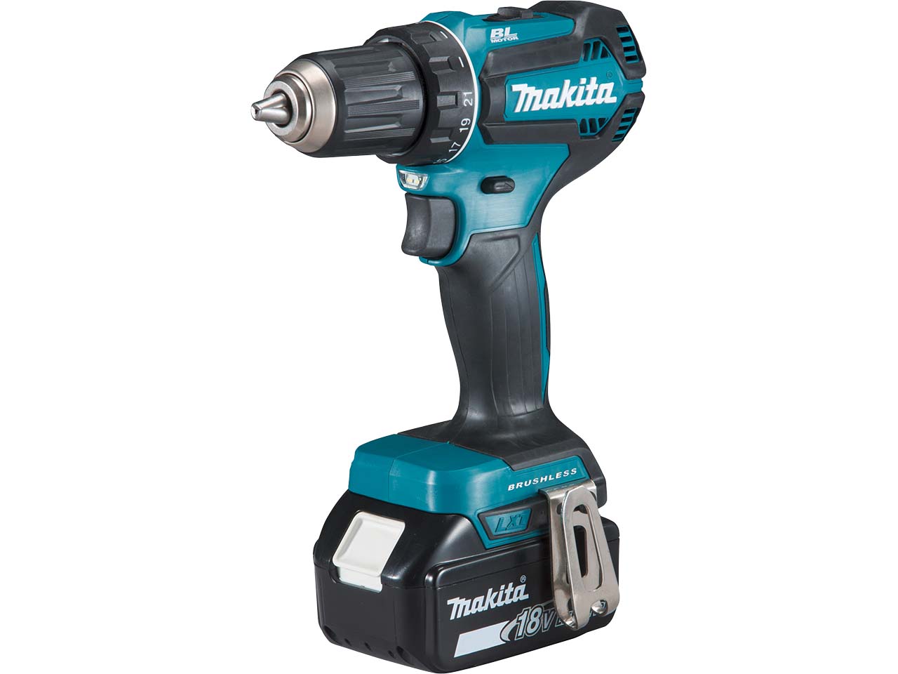 Makita Akku-Bohrschrauber "DDF485RFJ" 18V/3Ah 2 Akkus + Ladegerät