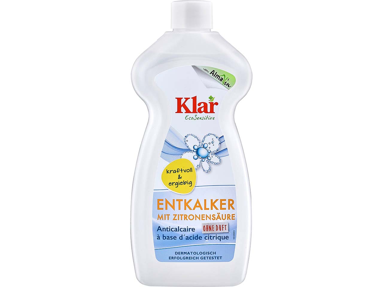 Klar Entkalker "EcoSensitive" mit Zitronensäure, 500 ml