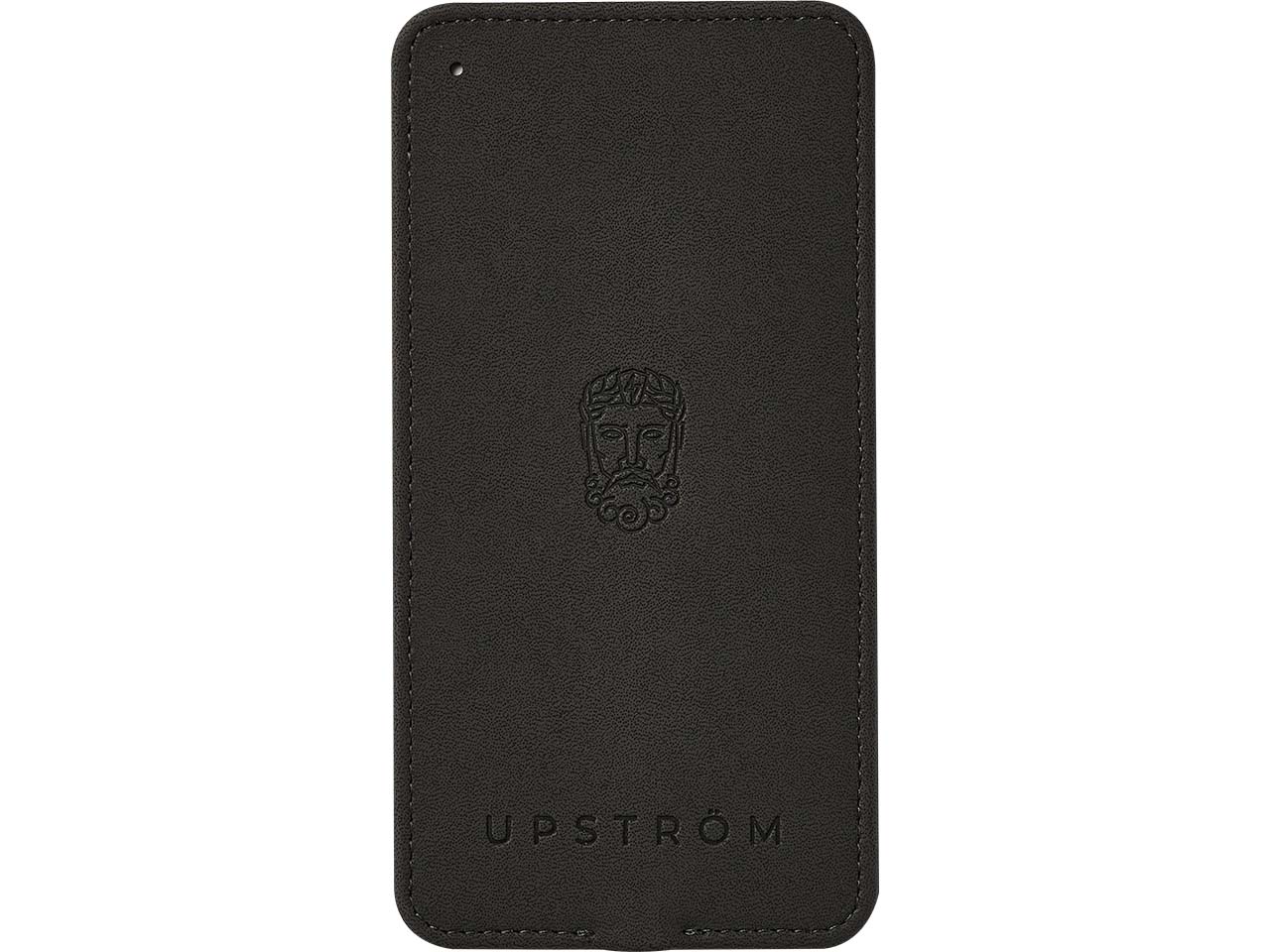 Upström Wireless-Charger "Läder" schwarz