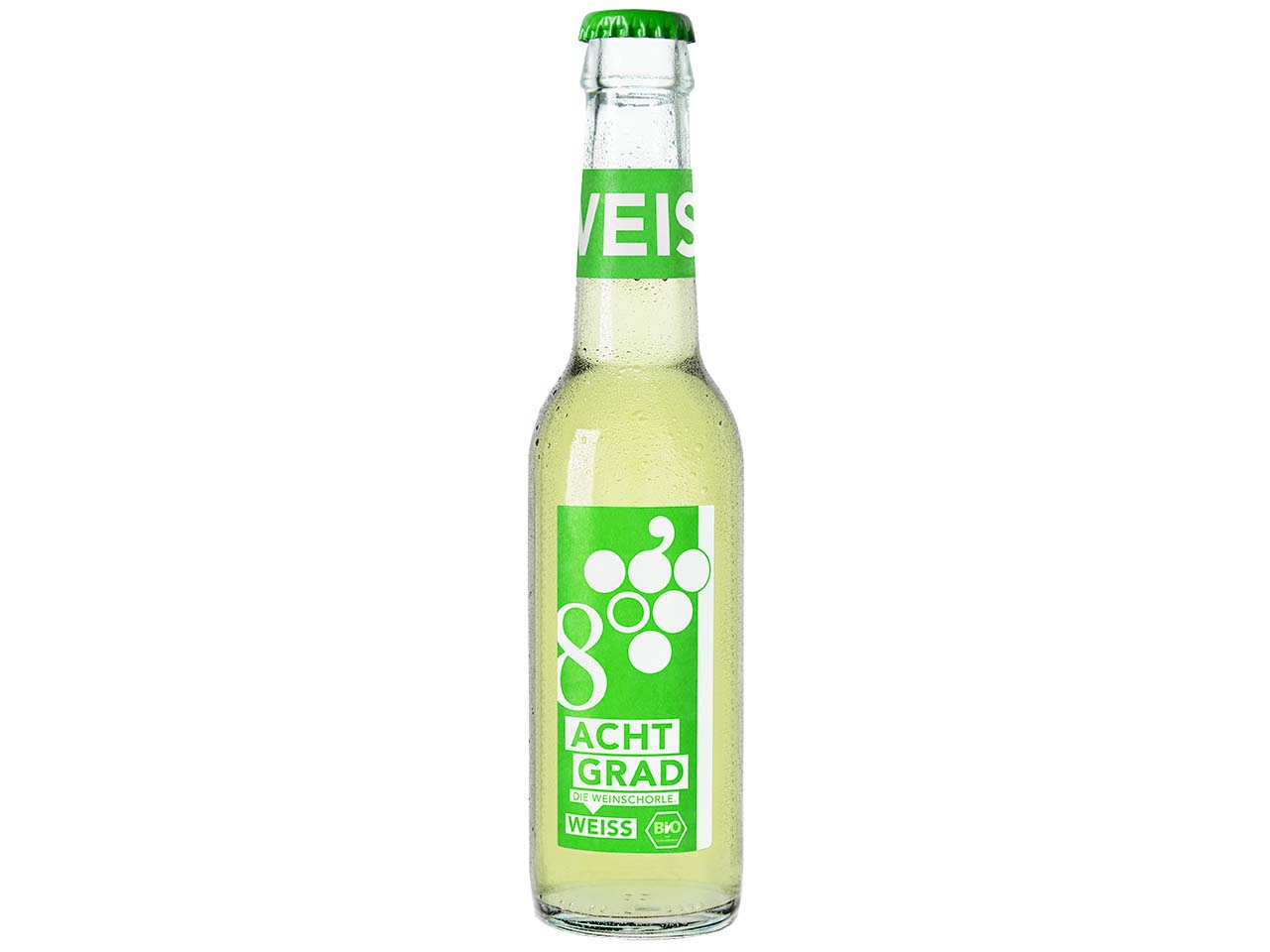 Bio-Weißweinschorle "ACHT GRAD" 0,275 l