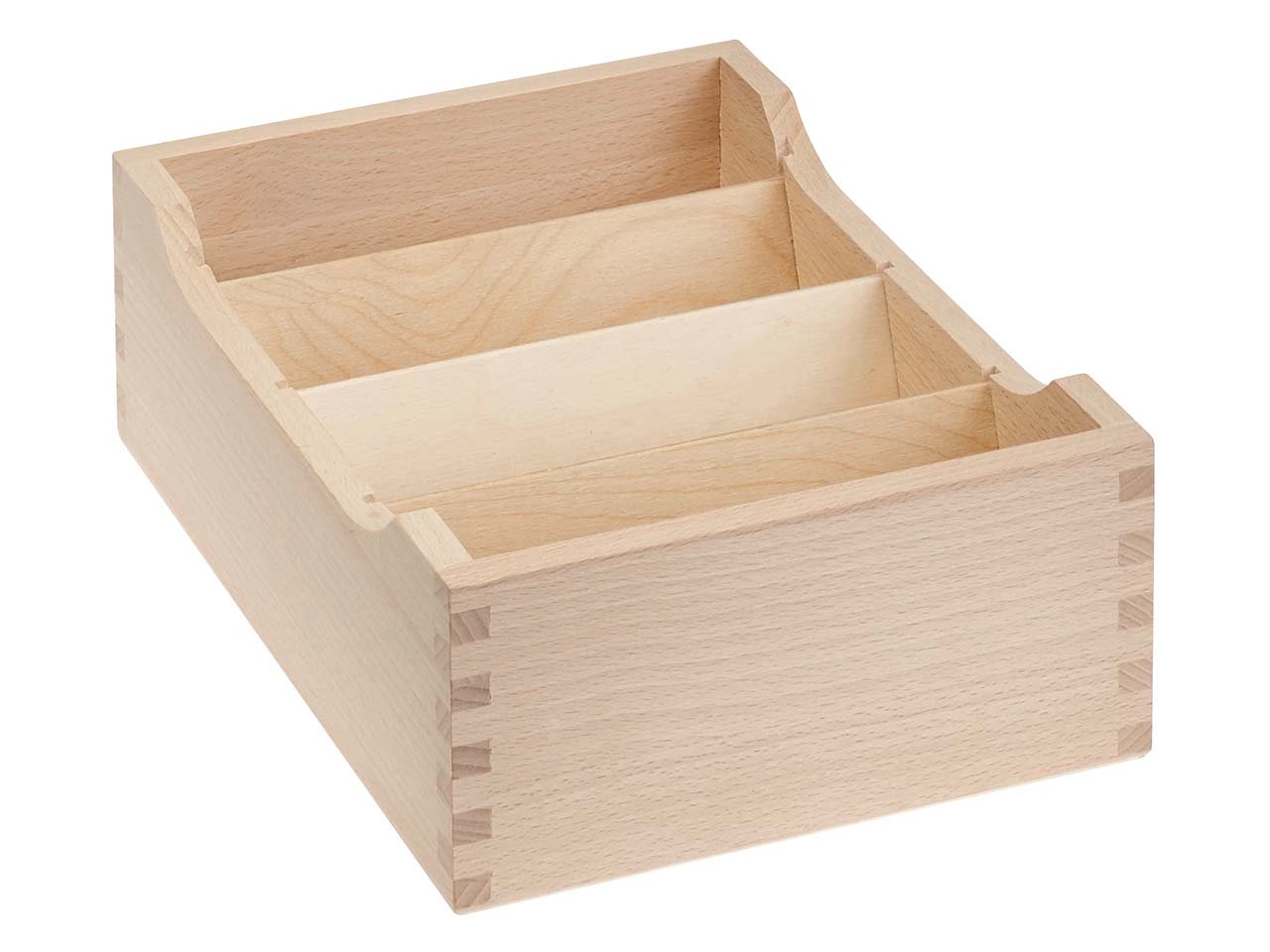 Karteikartenbox aus Holz, DIN A6