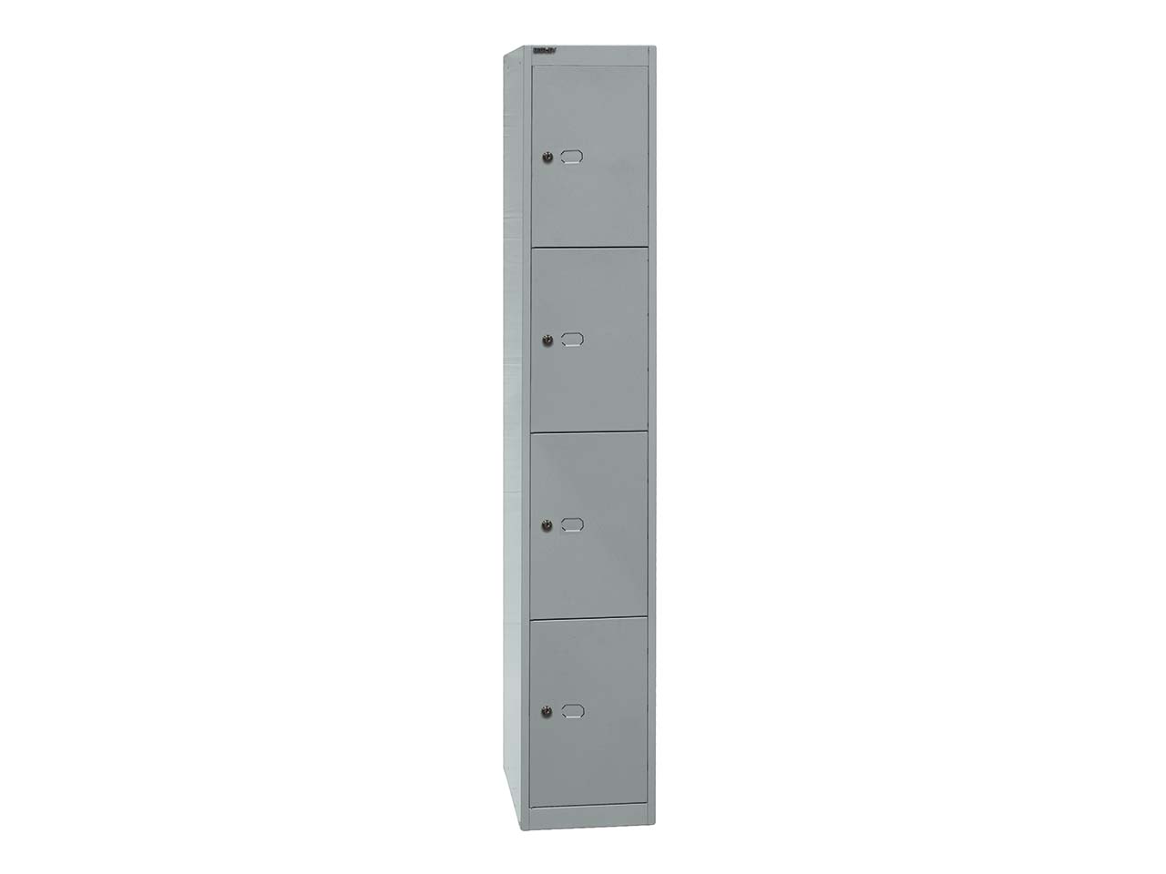 4 Fächerschrank silber 45