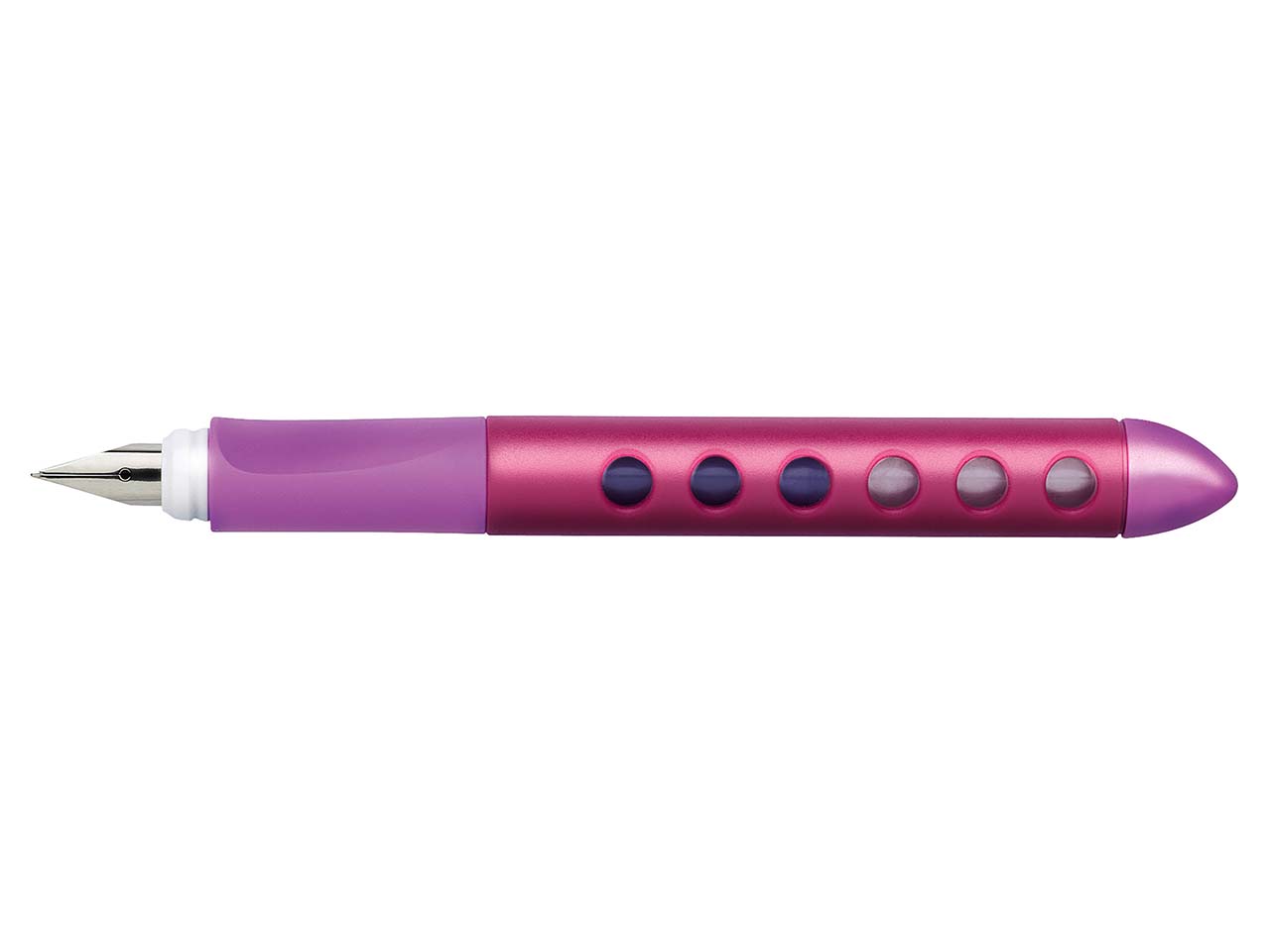Faber-Castell Schreiblernfüller "Scribolino" für Rechtshänder brombeer