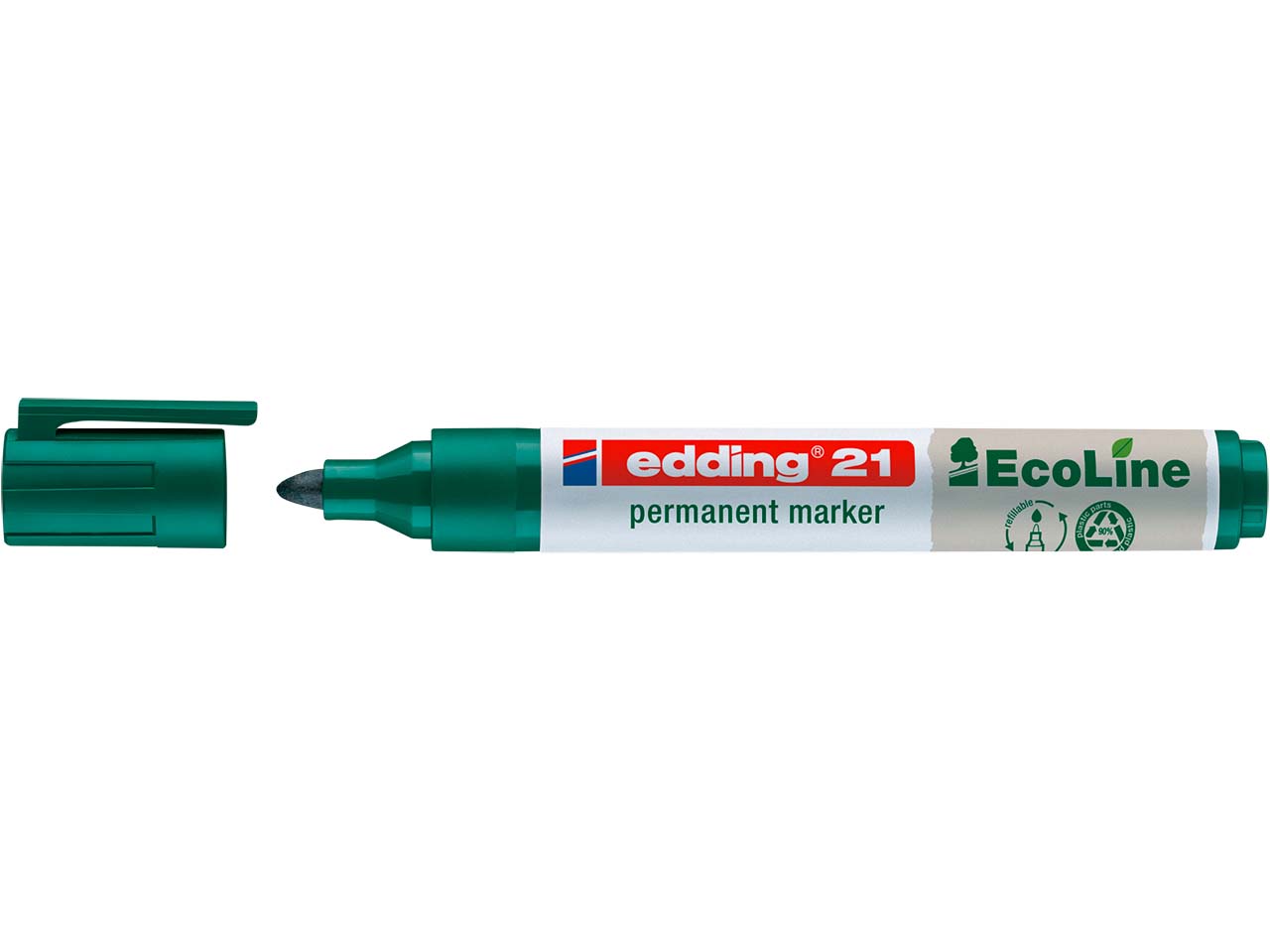 edding Permanentmarker "21 EcoLine" grün