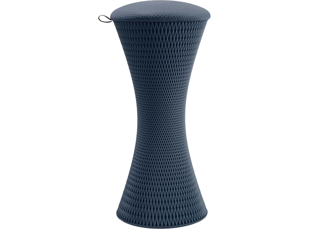 #wagnerdesignlab Bewegungshocker "3D ONE - L" Sitz gepolstert, blau