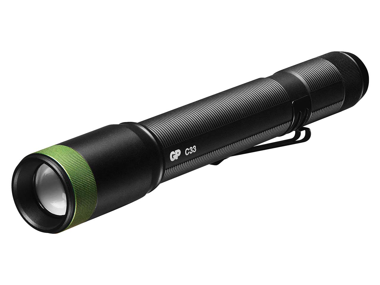 GP Battery LED-Taschenlampe "C33" schwarz