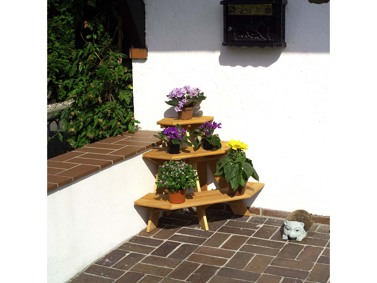 Blumentreppe Eckelement