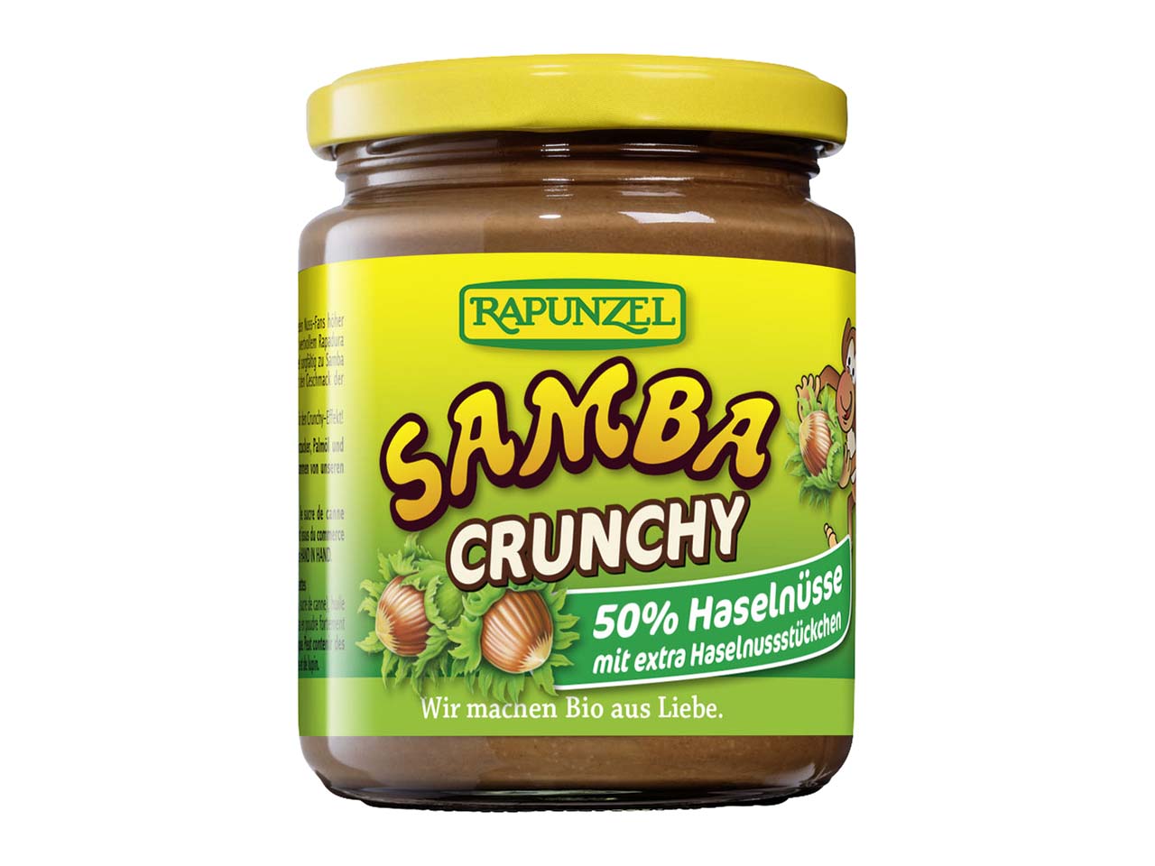 RAPUNZEL Bio-Haselnuss-Schoko-Creme 'Samba Crunchy', 250 g