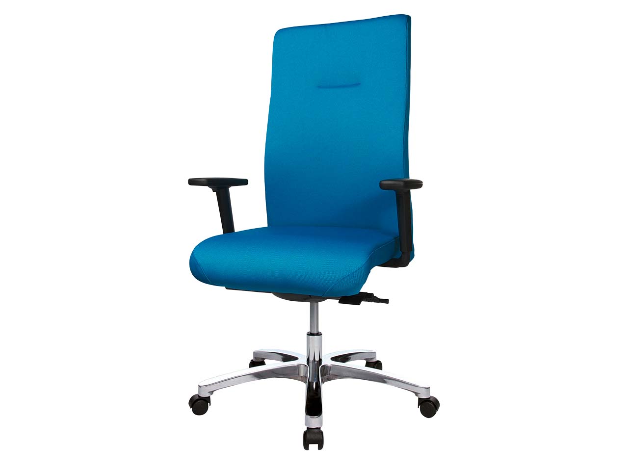 Topstar Bürodrehstuhl "Big Star" mit Armlehnen hellblau