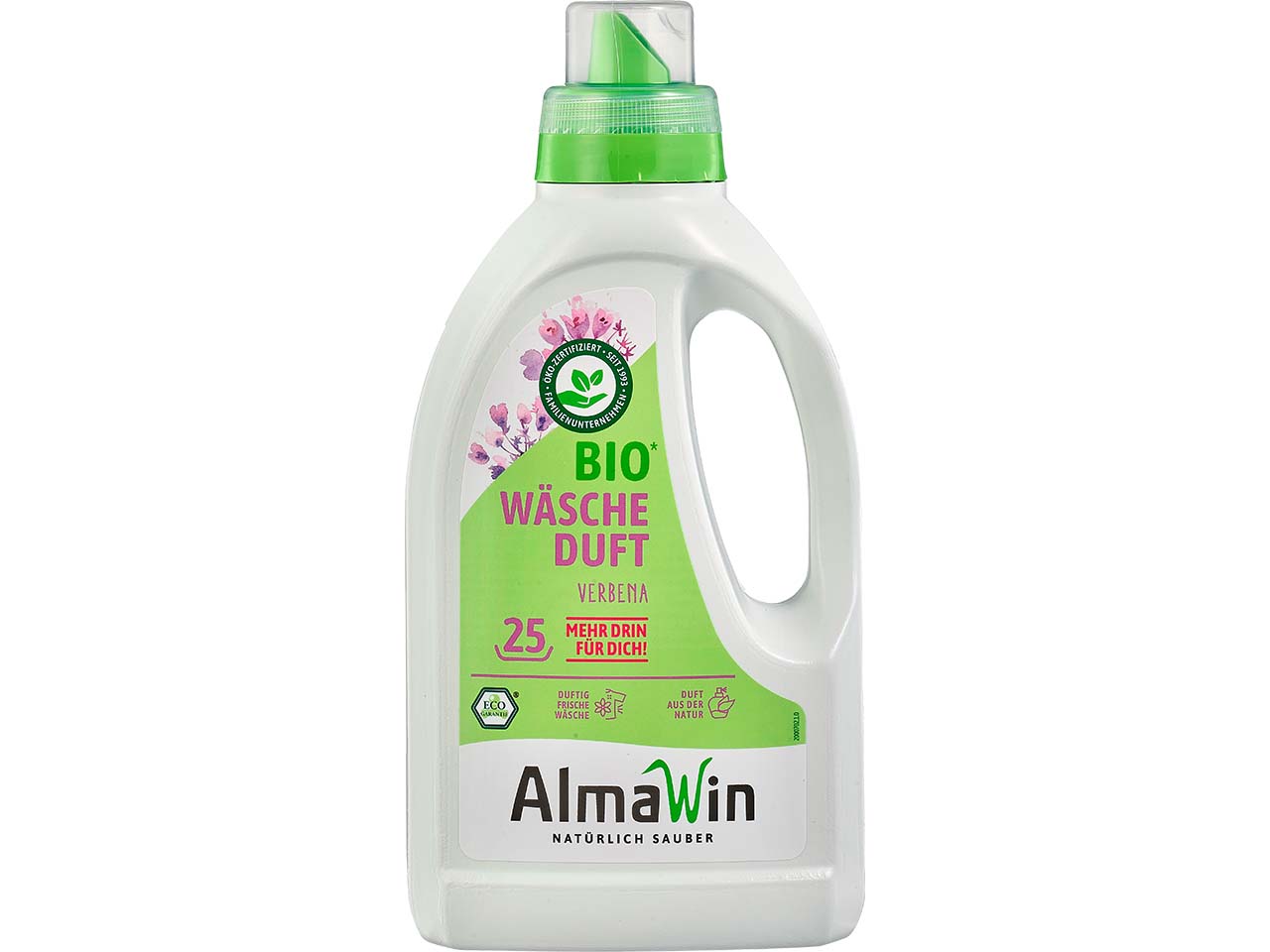 AlmaWin Bio Wäscheduft "Verbena" Flasche, 0,75 l