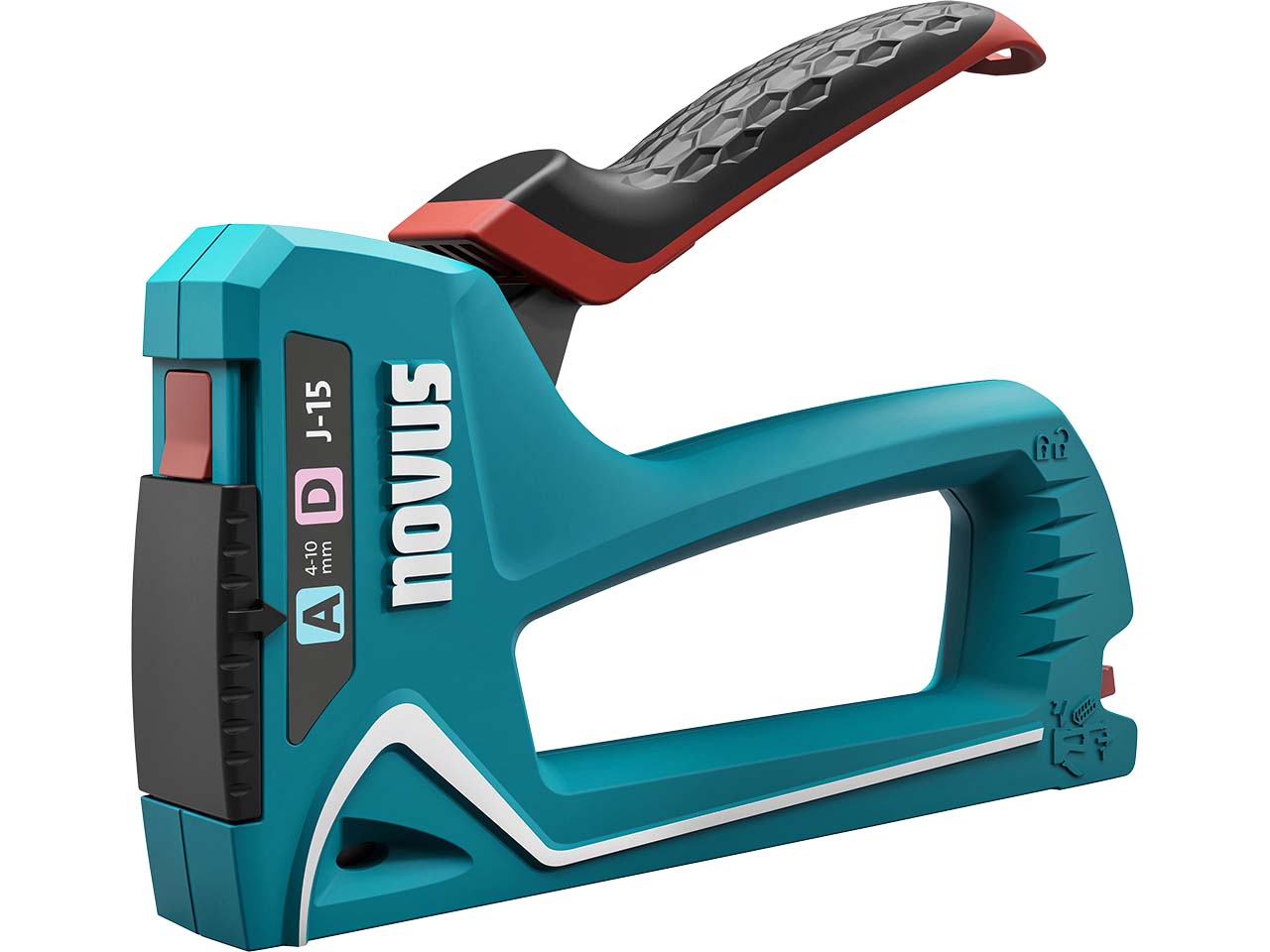 Novus Handtacker "J-15" aus ABS-Kunststoff