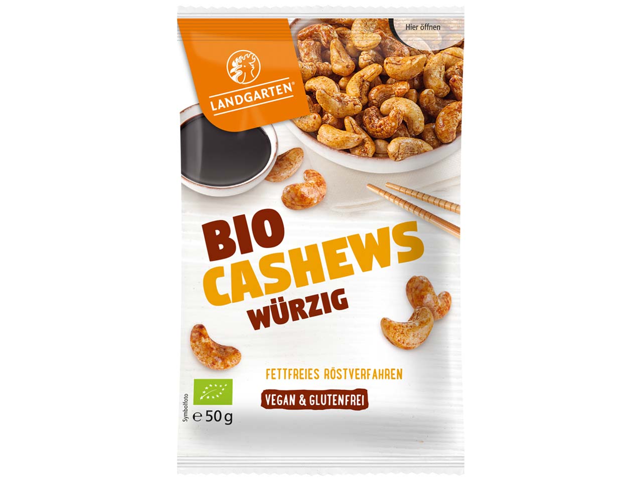 Landgarten Bio-Cashew "Würzig" 50 g