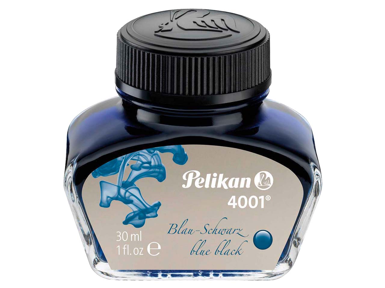Pelikan Tinte '4001' 30 ml, blauschwarz