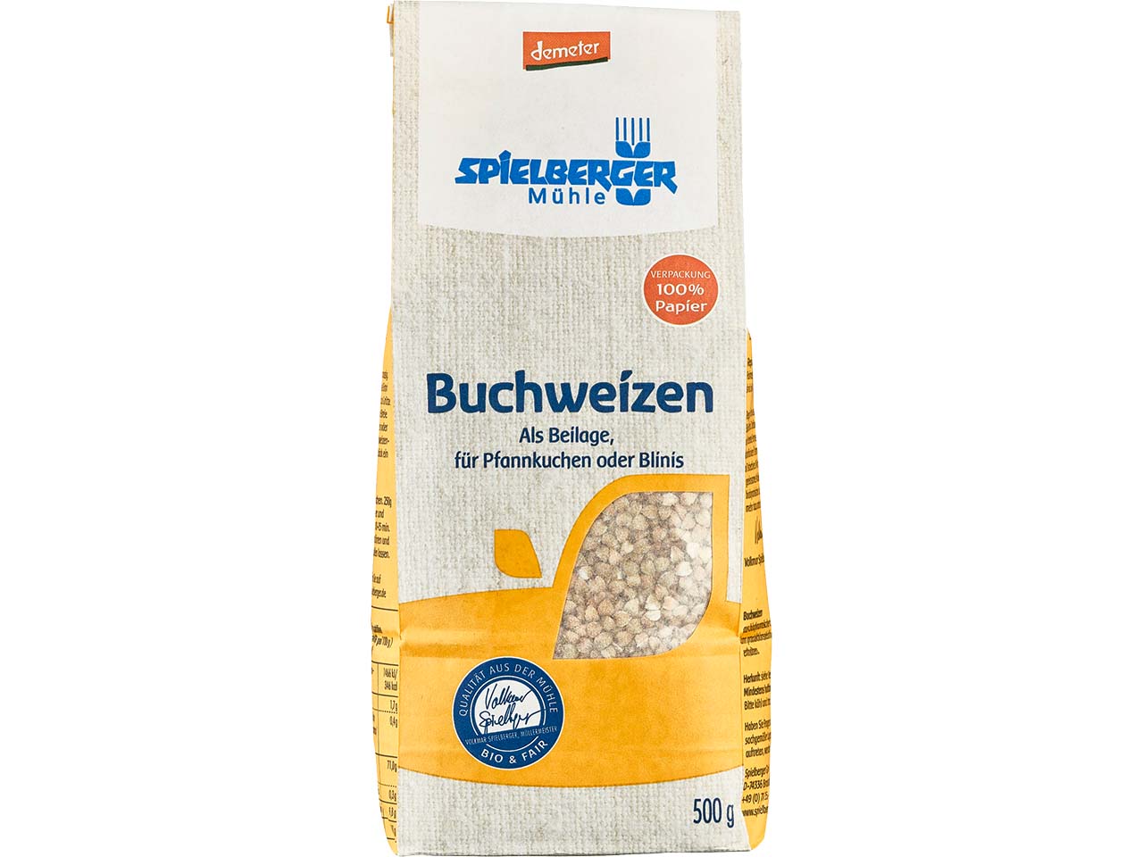Spielberger Mühle Bio-Buchweizen, 500 g