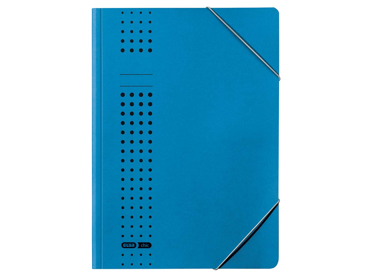 ELBA Chic-Eckspannmappe blau