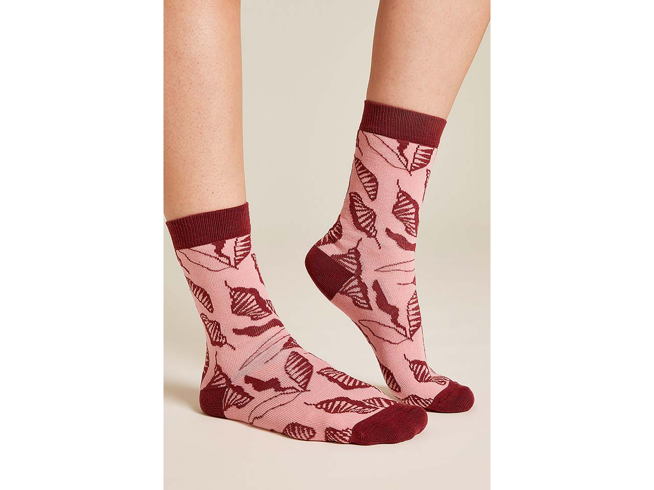 tranquillo Bio-Socken "COCOA", anemone, Gr. 35/38
