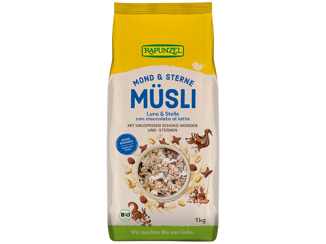 RAPUNZEL Bio-Müsli "Mond & Sterne", 1 kg