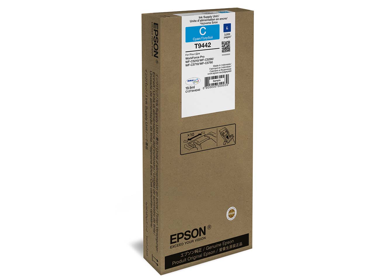 Epson Tintenpatrone T9442 cyan