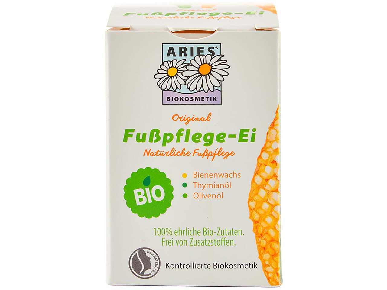 ARIES Feste Fußcreme "Stapeler Pflege-Ei", 50 g