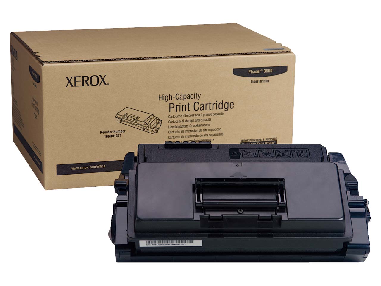 Xerox Toner 106R01371 schwarz