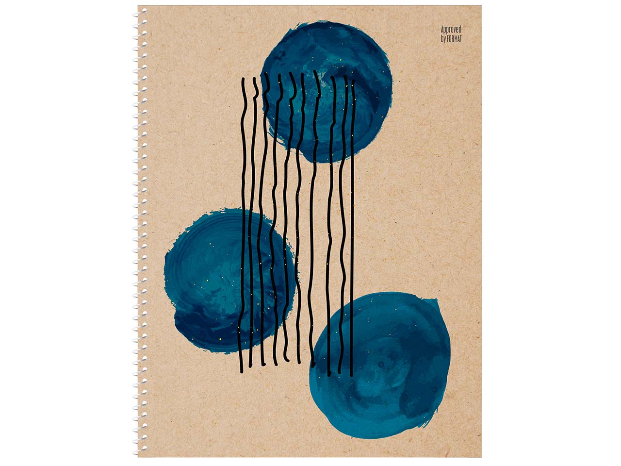 Staufen Collegeblock DIN A5 aus Recyclingpapier 120 Blatt, 90 g/m², dotted