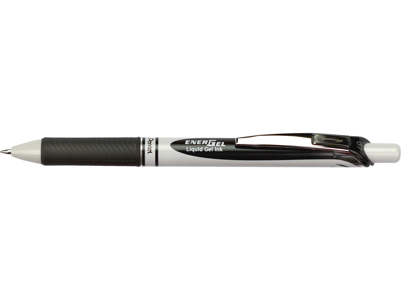 Pentel Gelwriter schwarz 'EnerGel Eco' BL77E/0,35 mm mit Druckmechanik